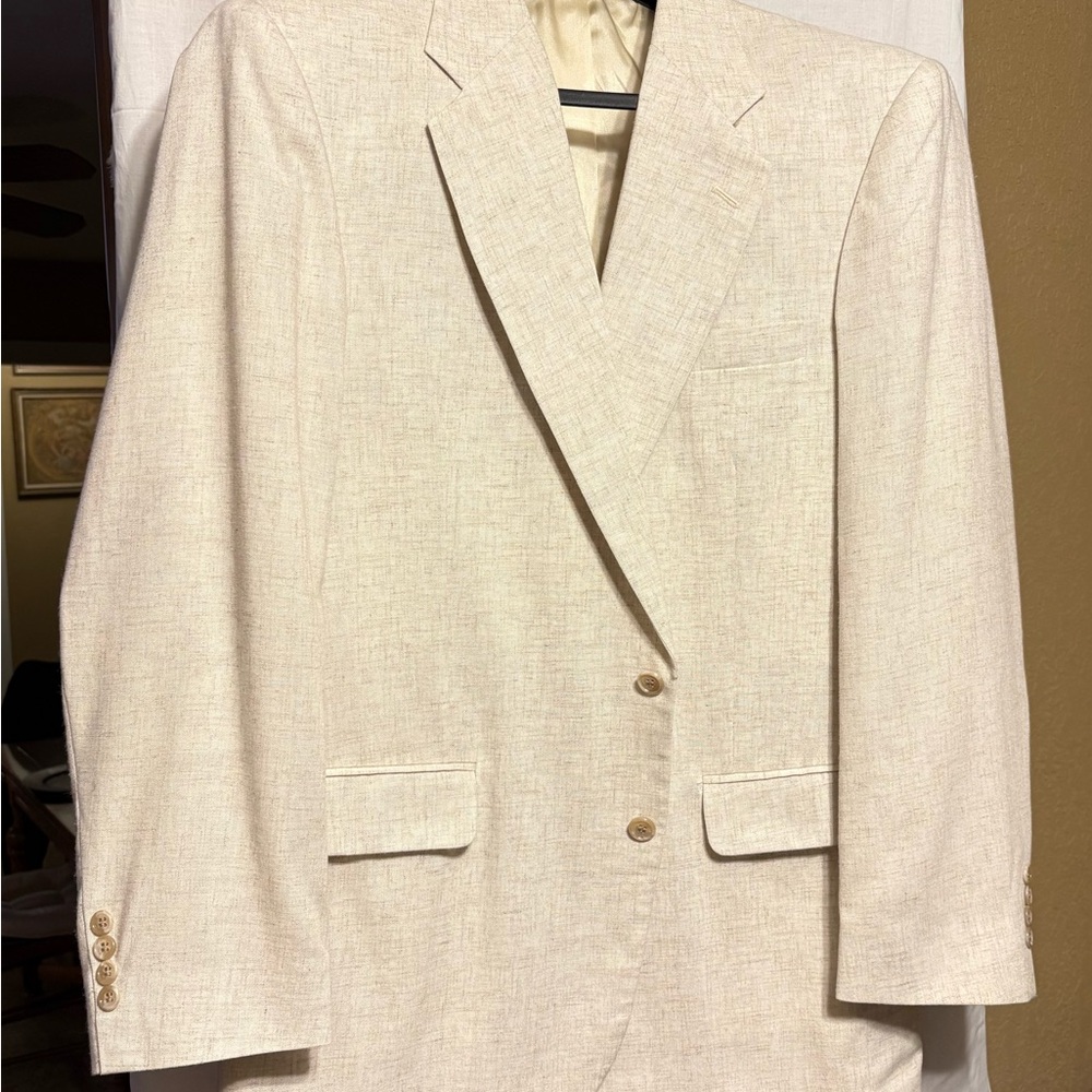 Men's Classic Cream Blazer